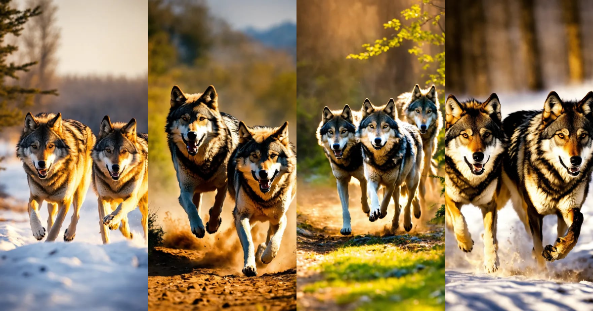 Lexica - Wolves running