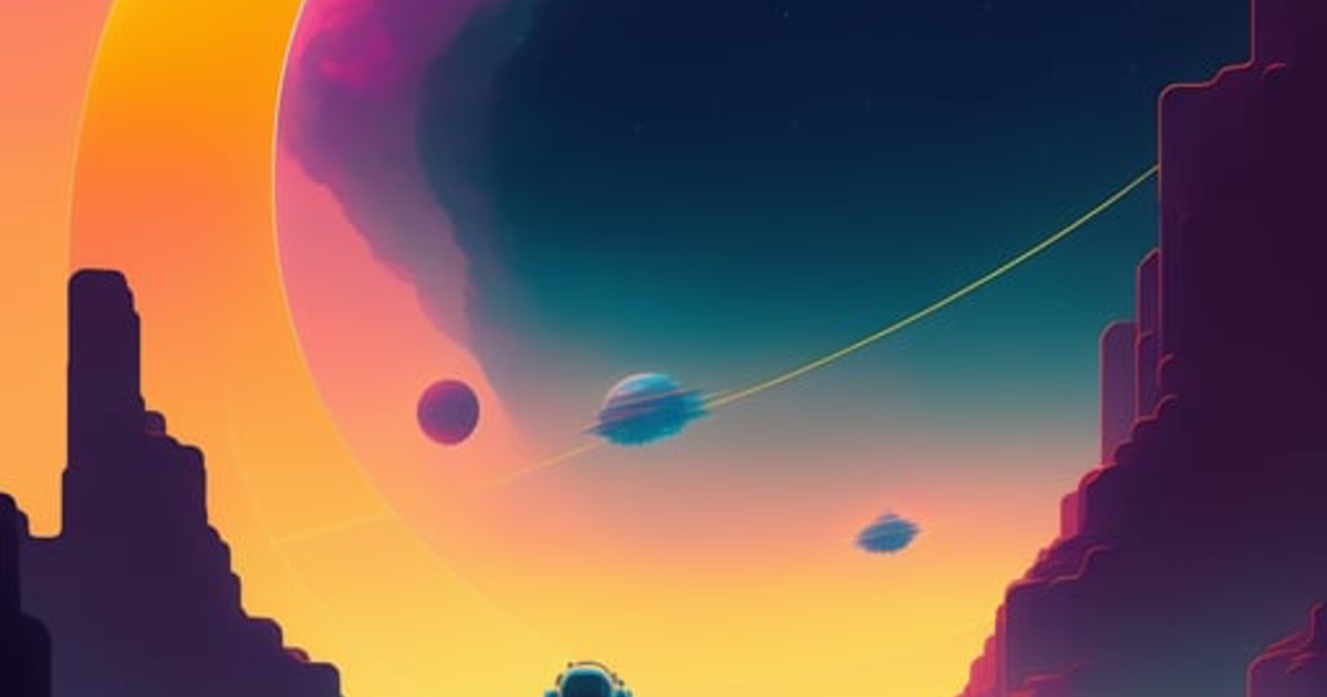 Lexica - Lonely cybernetic astronaut in jupiter, epic scene, by victo ...