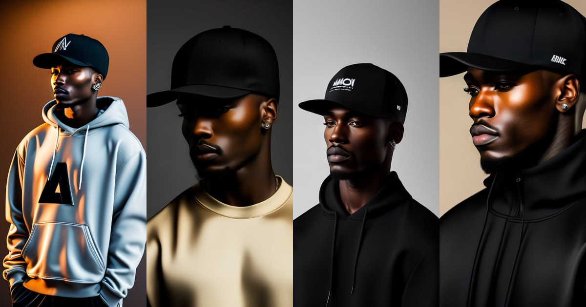 Lexica - Realism , matte black , nuetral Yeezy designed cap, model ...