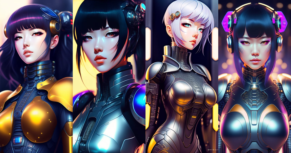 Lexica - Comic illustration, Ghost in the Shell style, Cyberpunk, sci ...