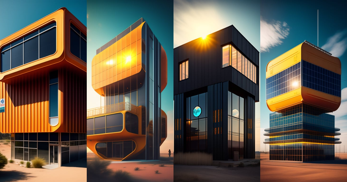 Lexica - Solar Punk Building
