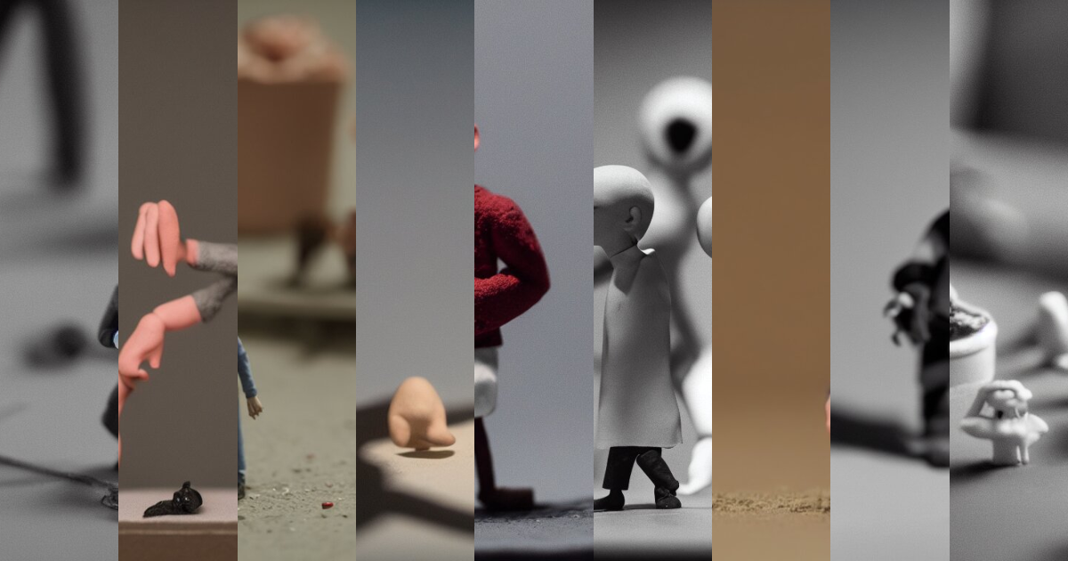 Lexica - A cinematic film still of a claymation stop motion film ...