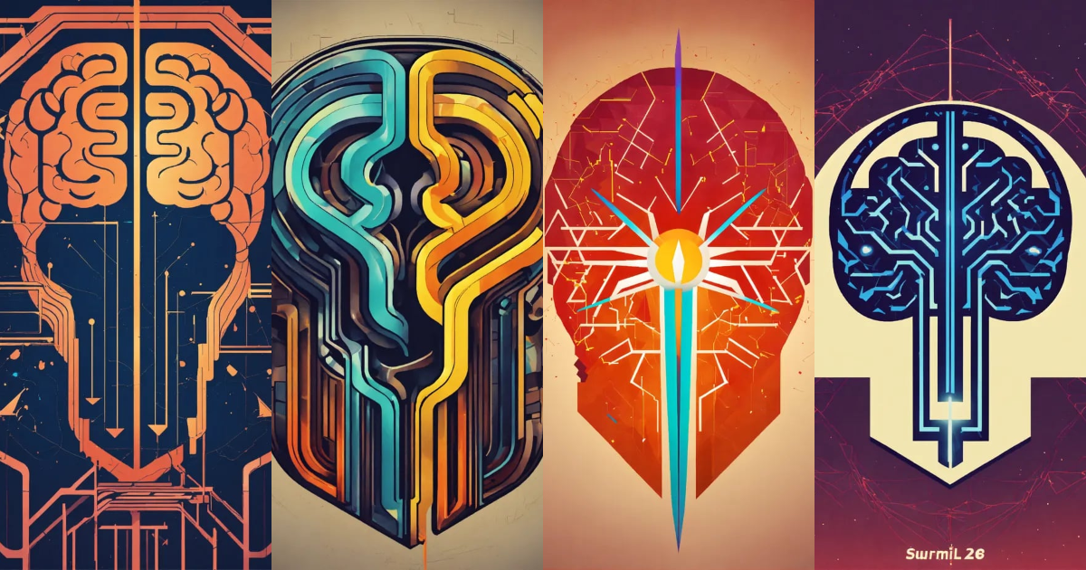 Lexica - Two souls simplistic brain lightning, 