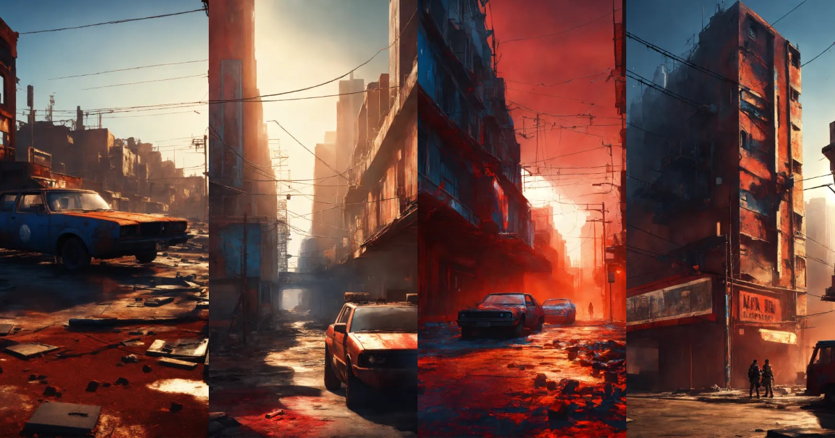 Lexica - Urban post-apocalyptic style, Nano particules science, Blue ...