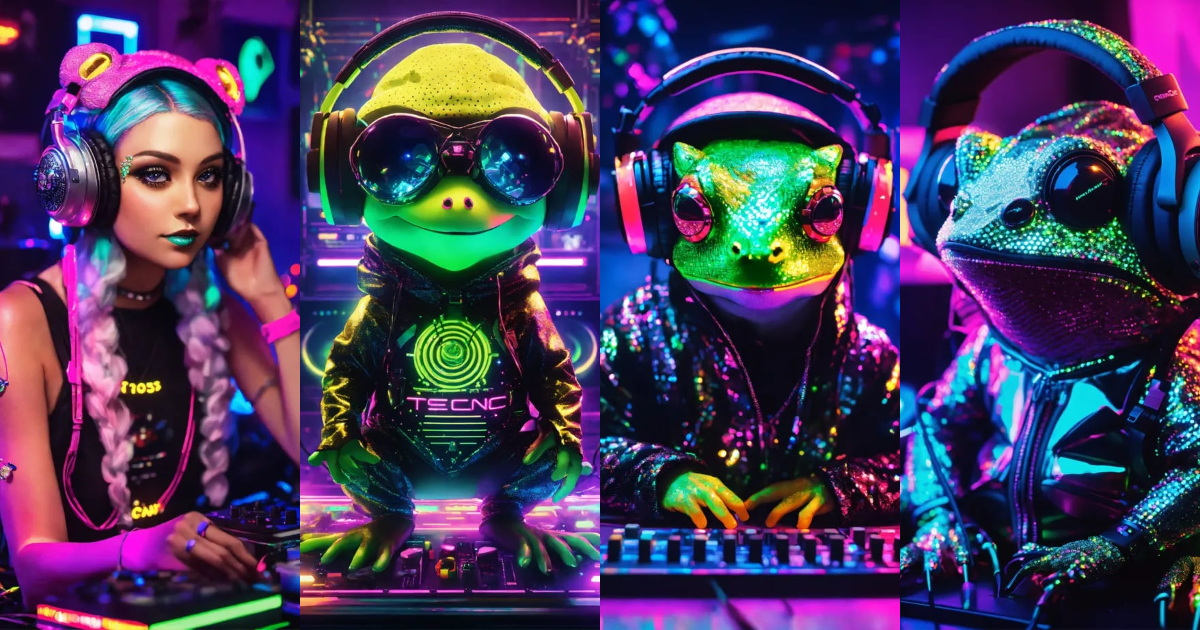 Lexica - A techno Festival Rave Diamond psytrance DJ Diamond TOAD in ...