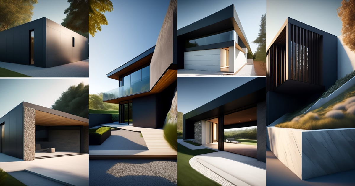 Lexica - The residence features a stunning wall compound with a ...