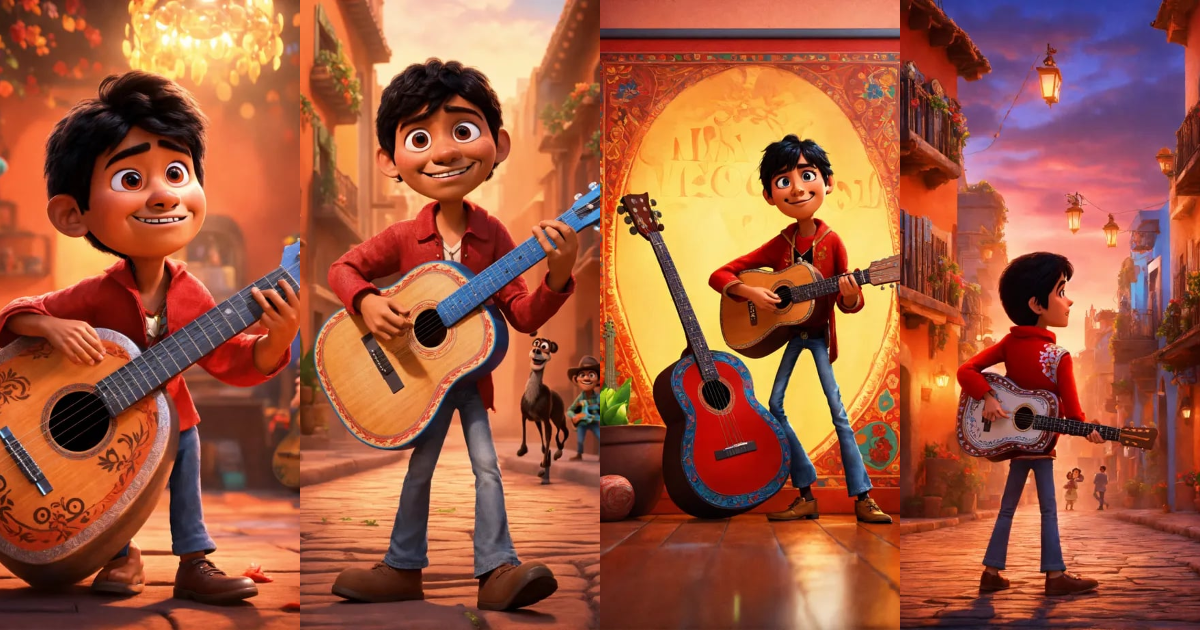 Lexica - Make Disney Pixar poster ambience like Coco movie. The ...