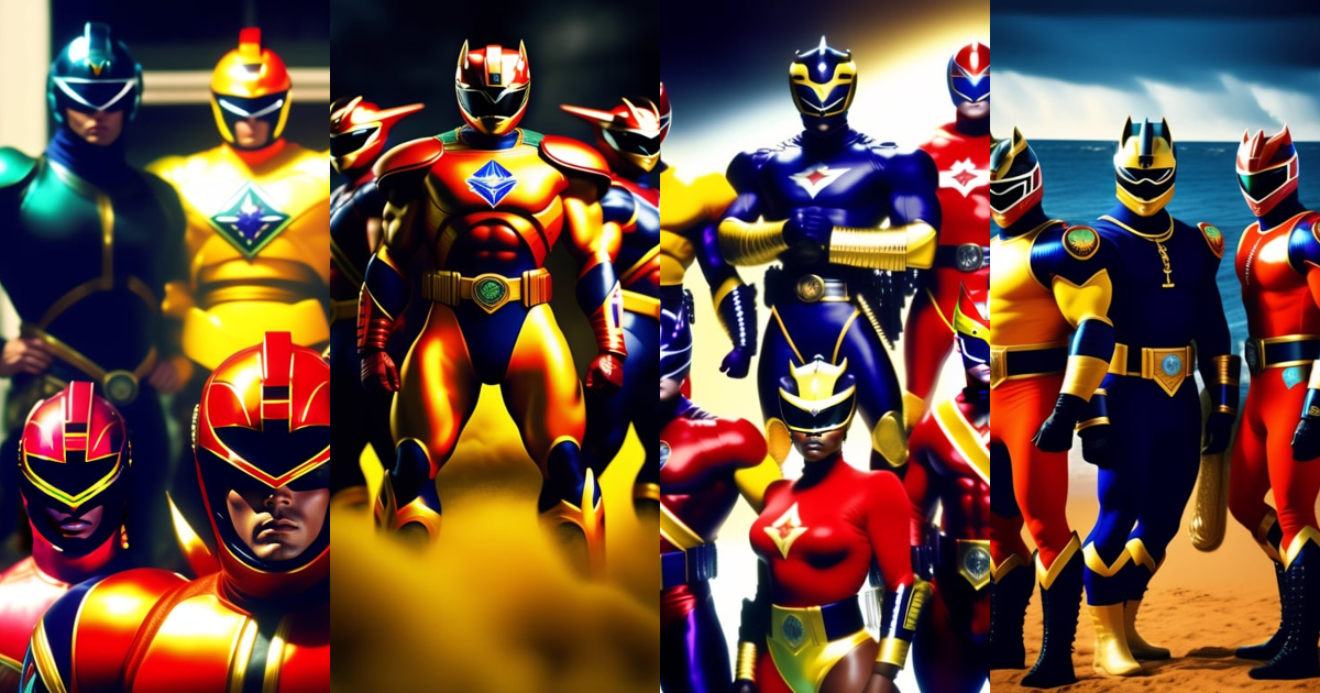 Lexica - NAVY SEALS power rangers