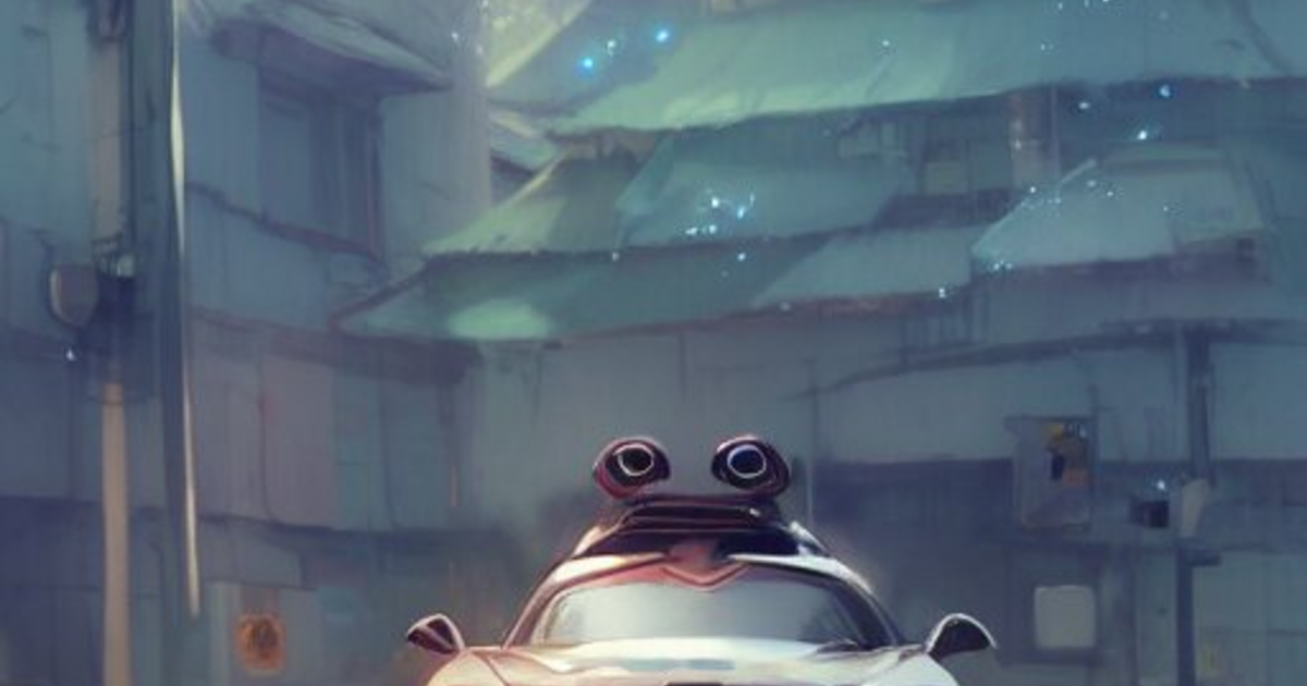 Lexica - Car, robot, penguin, illustration concept art anime key visual ...