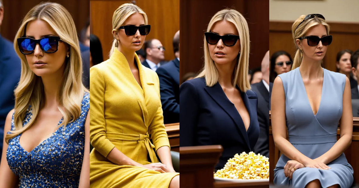 Lexica - Ivanka trump looking sour in court, Ivanka Trumps dress ...