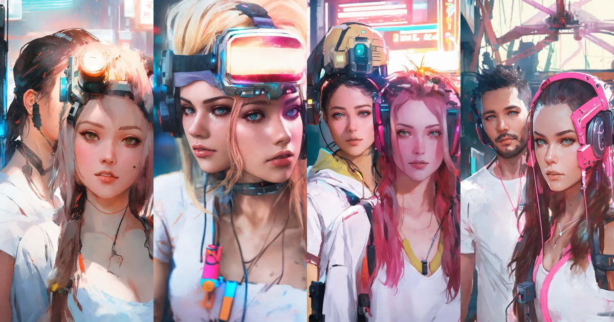 Lexica - Cyberpunk futuristic neon operator, by ismail inceoglu dragan ...