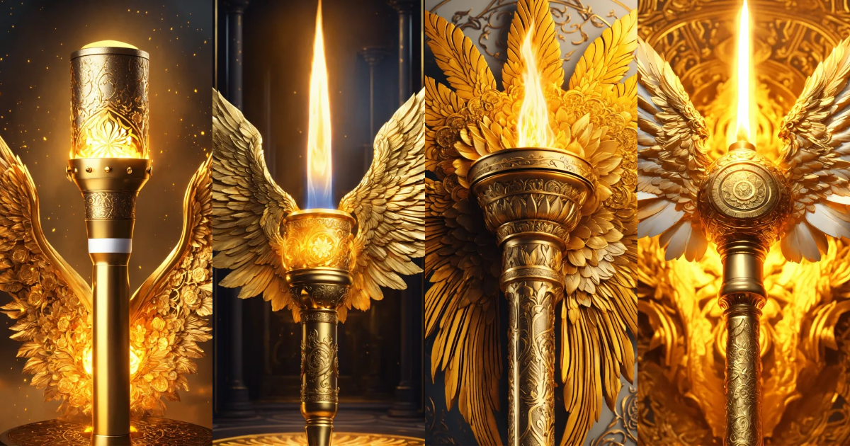 Lexica - Powerful, detailed torch, digital illustration, real, 3D ...
