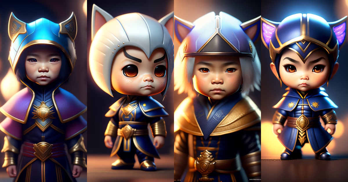 Lexica - Cute and adorable Raiden mortal kombat, unreal engine, cozy ...