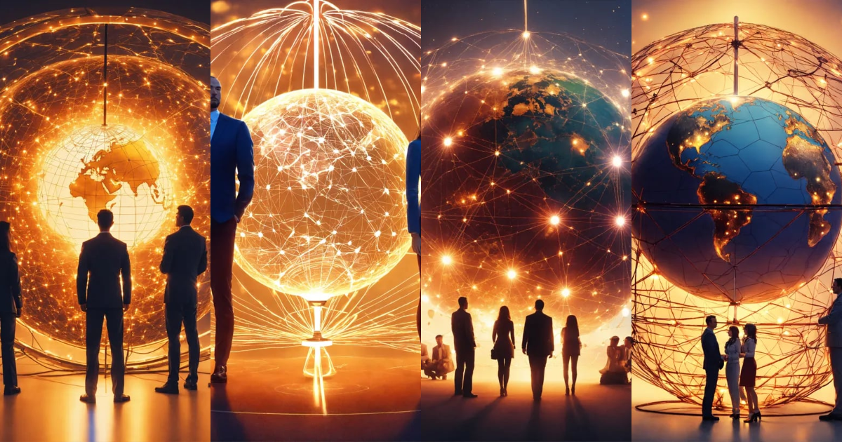 Lexica - A future vision of a civilian in power, a man and woman who ...