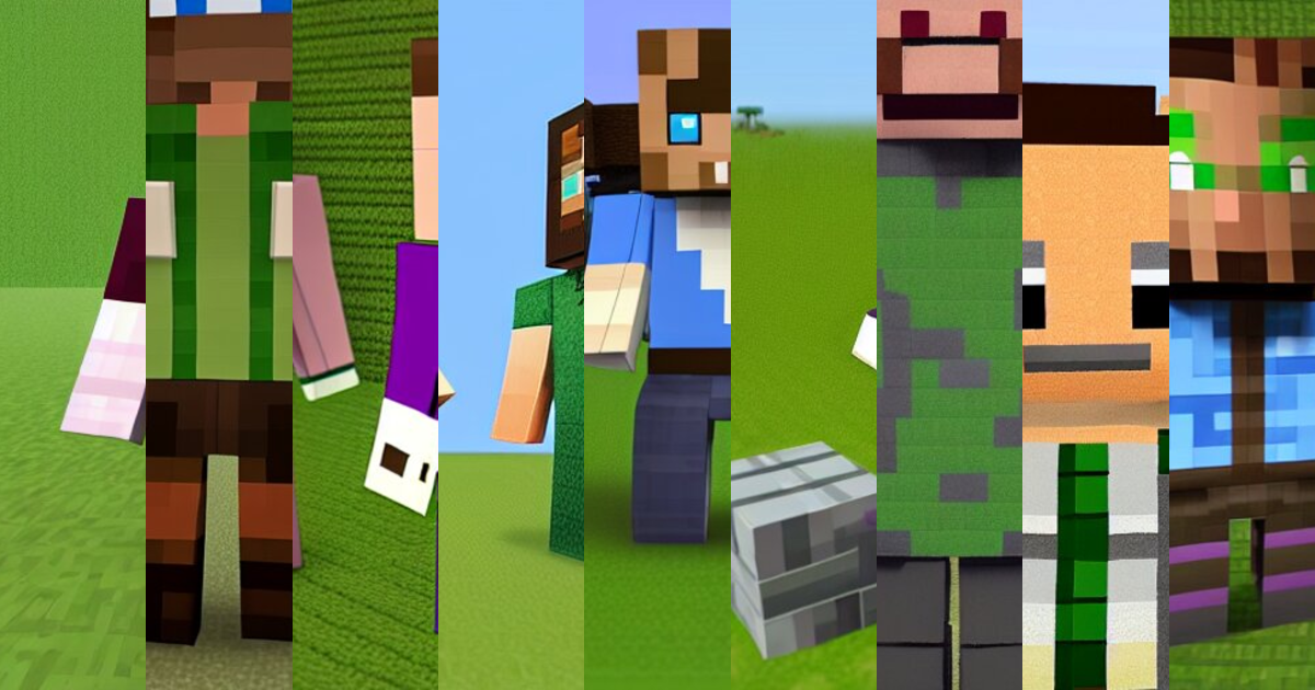 Lexica Saul goodman minecraft skin, green grass, blocky, mojang