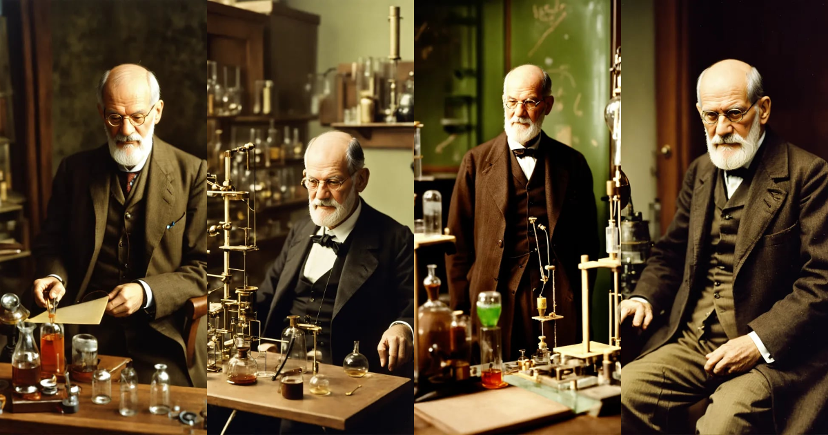 experiments by sigmund freud