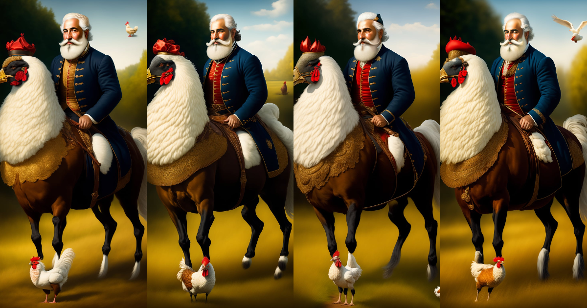 Lexica - 18th century style Jewish man with a white beard riding a ...