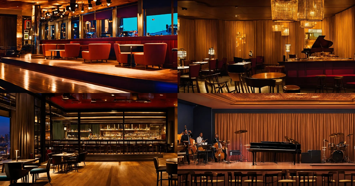 Lexica - Jazz club inside modern