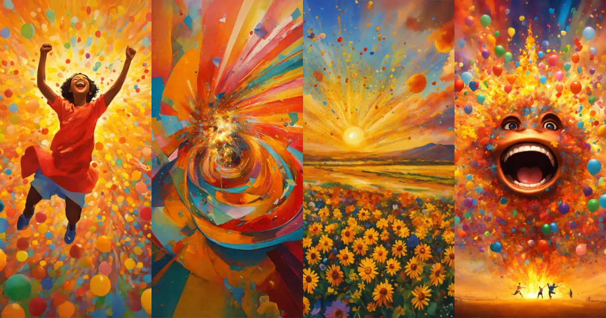 Lexica - Explosion of Happiness personified, jubilation