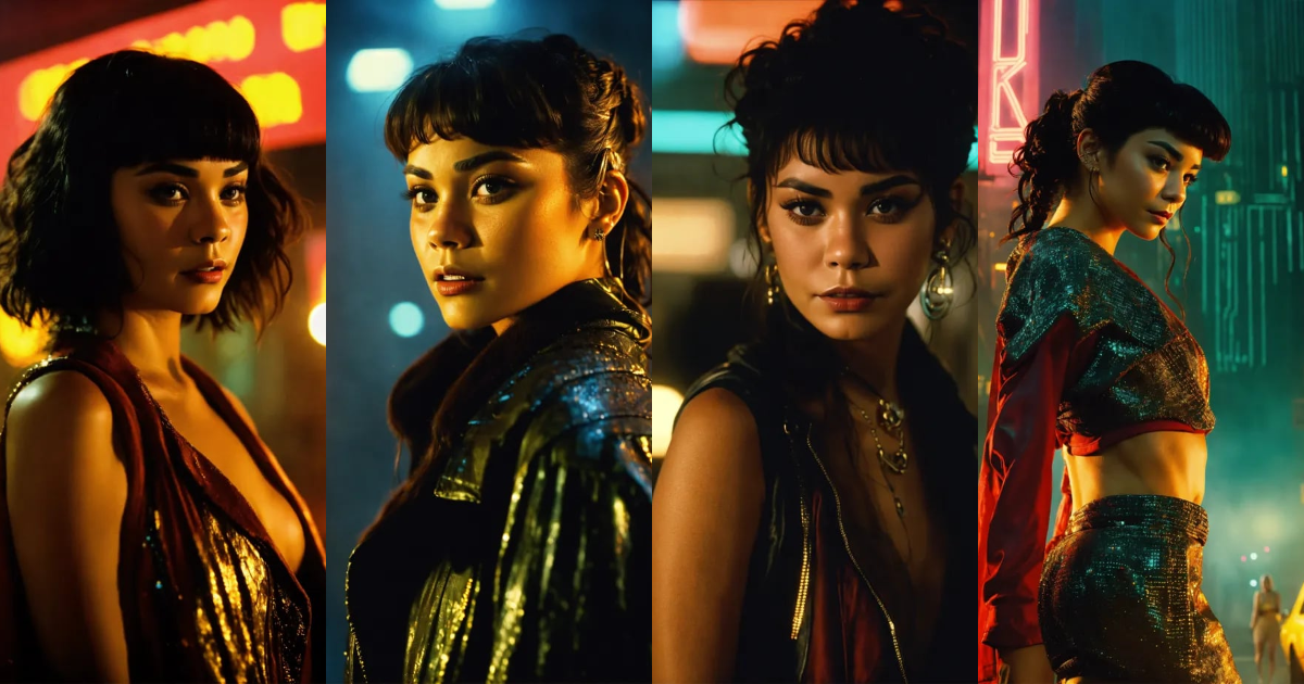 Lexica - Vanessa Hudgens in Blade Runner 1982, neo noir, cyberpunk ...