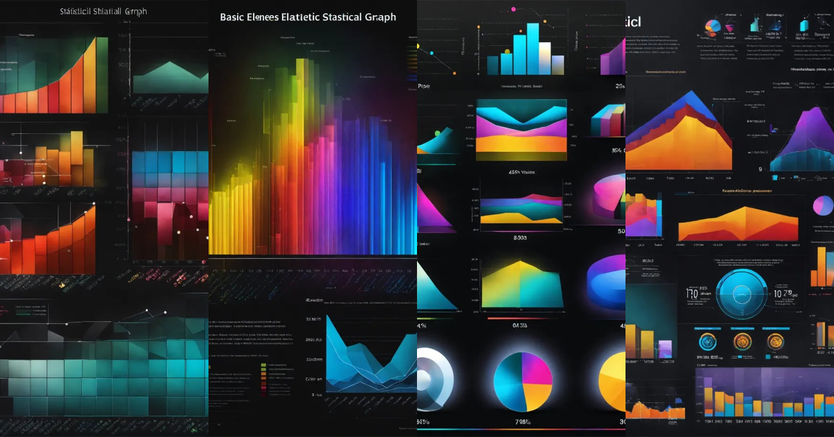 Lexica - Basic Elements of a Statistical Graph. black background, shiny ...