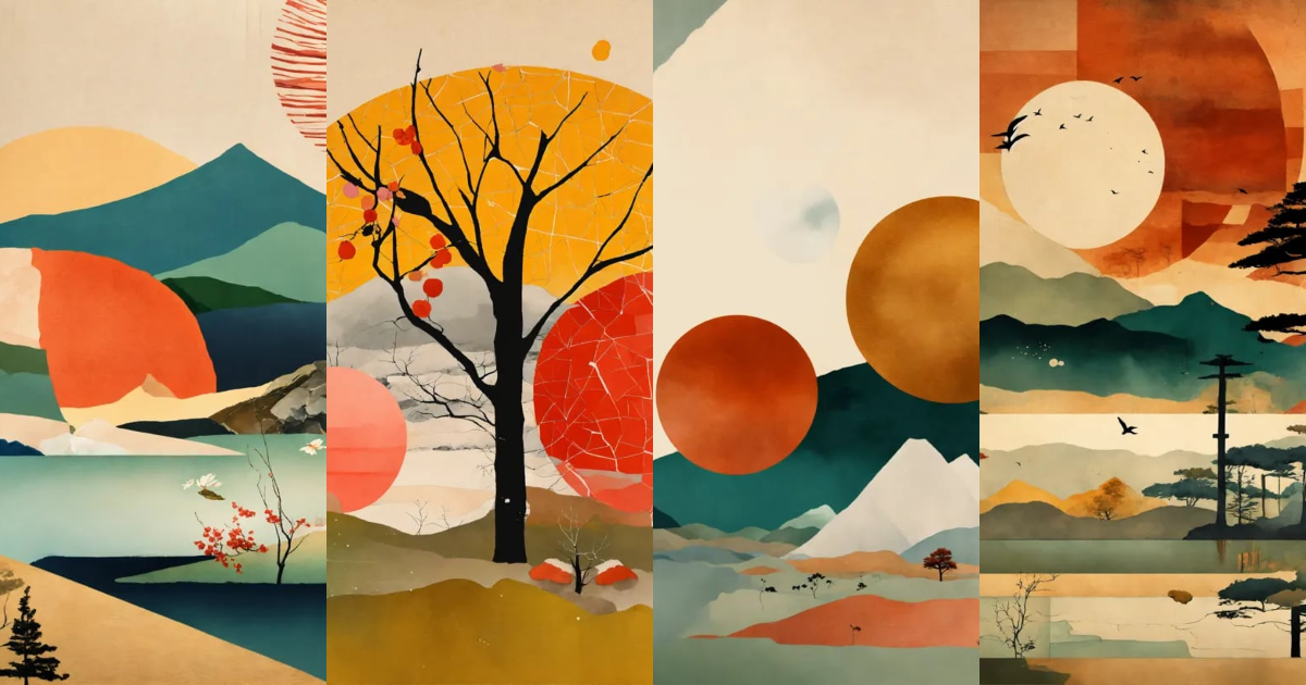 Lexica - Explore the fusion of minimalism and contemporary art through ...