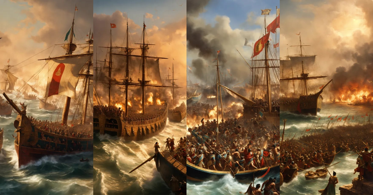 Lexica - Battle of actium in 31bce, ancient egypt vs the romans