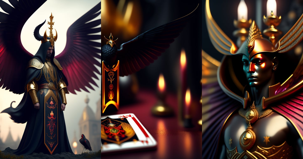 Lexica - Male mephistofeles, death, wings, arcane, devil, demon, fausto ...