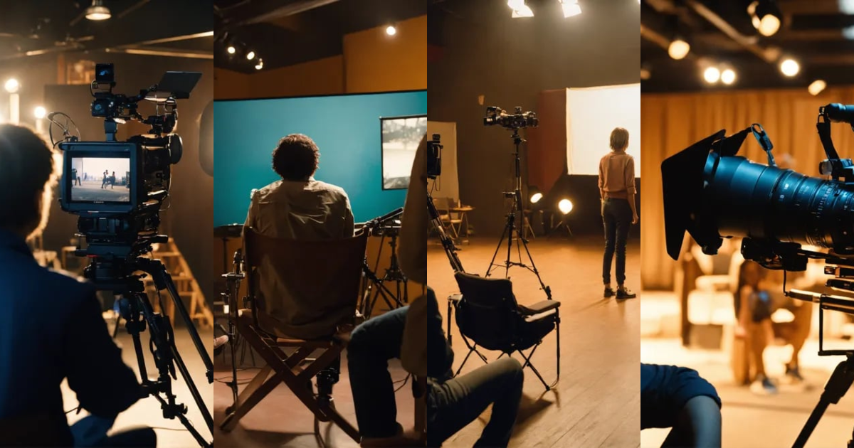 Lexica - The process of directing a film. A young film director on the ...
