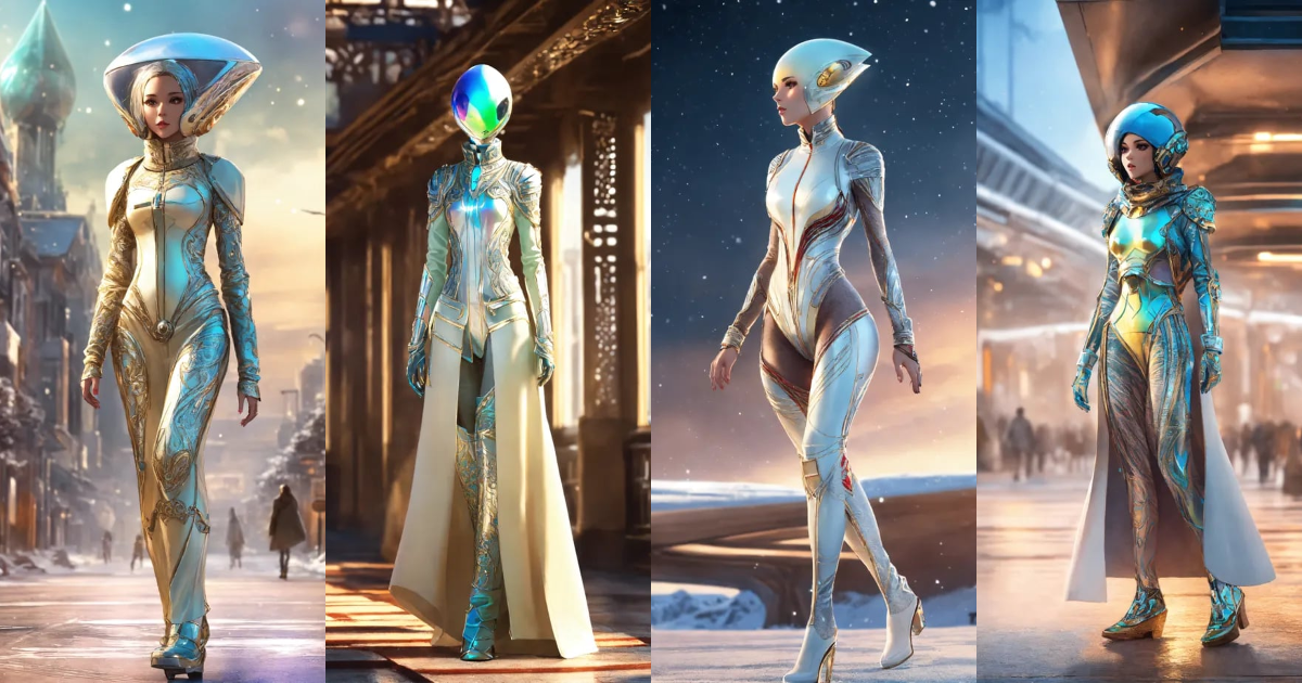 Lexica - A Alien, Alienrace woman , Alien_hippie hippiestyle clothings ...