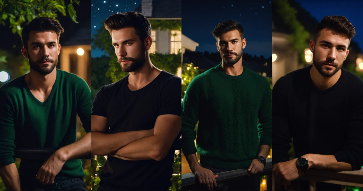 Lexica - A handsome broad-shouldered brutal man with short dark hair ...