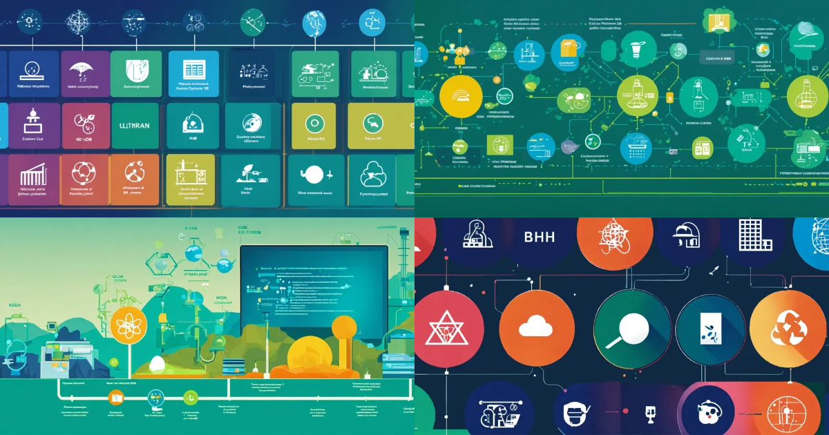 Lexica - A simple flowchart of scientific icons that represents a ...
