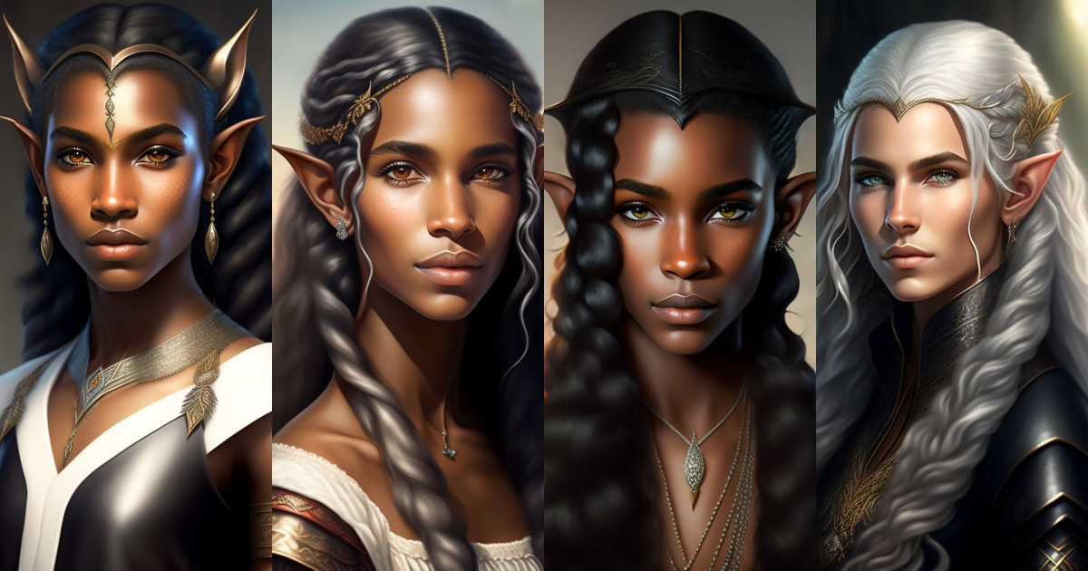 Lexica - Highly detailed portrait of a young elf medevial girl with a ...