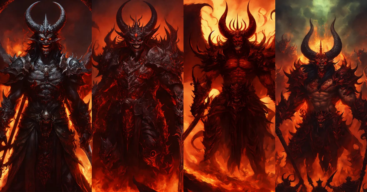 Lexica - Demon kings ruling over hell and commanding an army of ...
