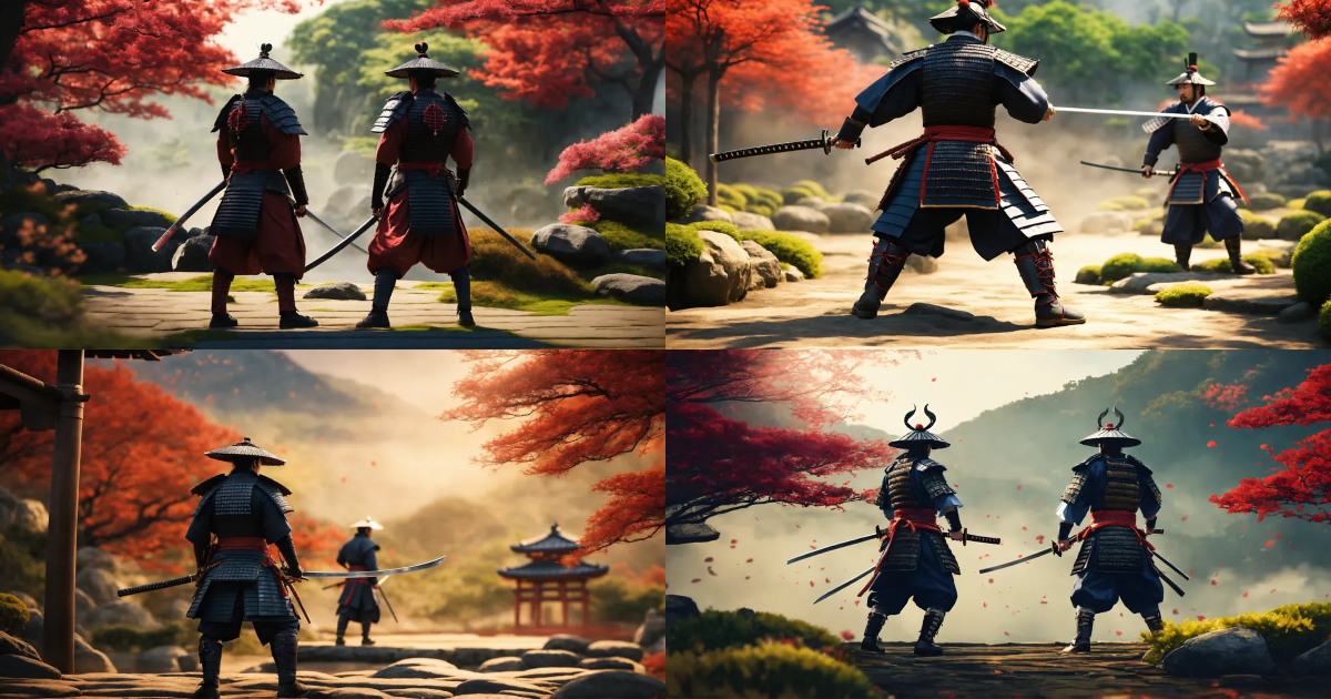 Lexica - High quality, 8K Ultra HD, hyper-realistic of Japanese samurai ...