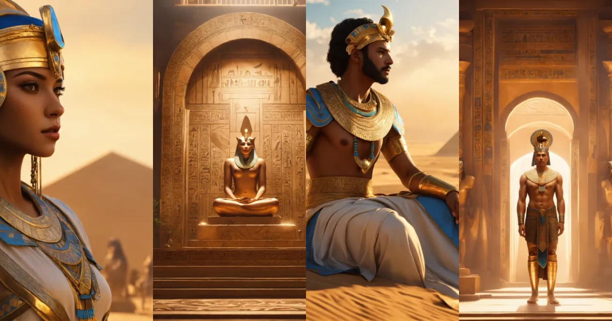 Lexica - Rameses rules ancient egypt, cinematic lighting, complex ...