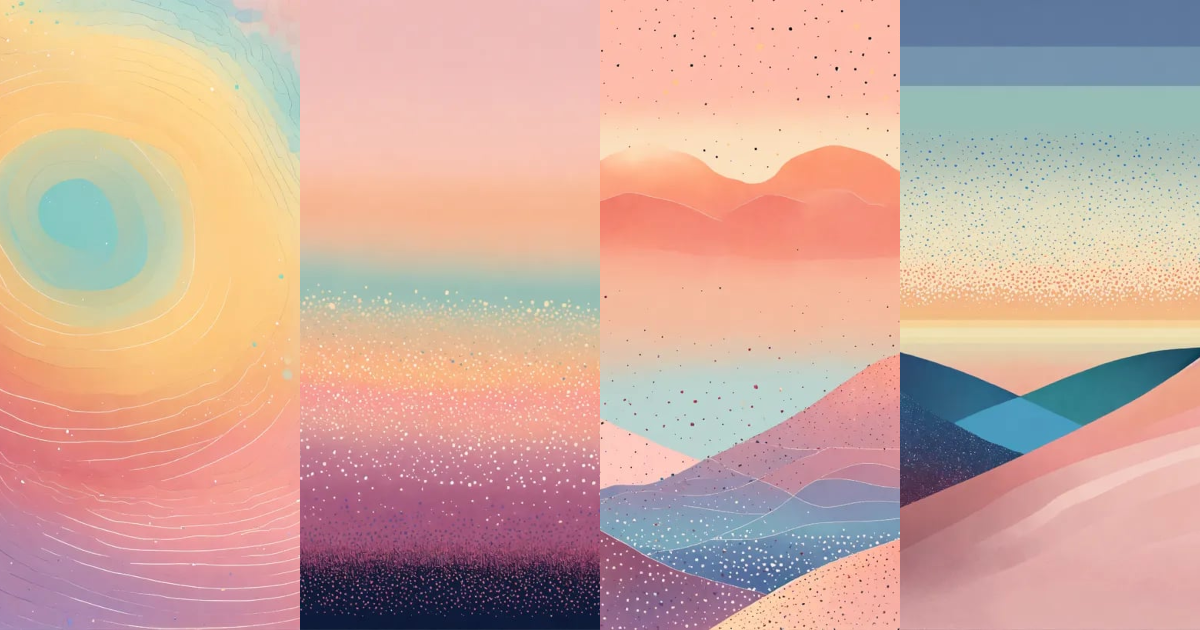 Lexica - Line art, creative, soft colors, abstract, minimalist, ombre ...