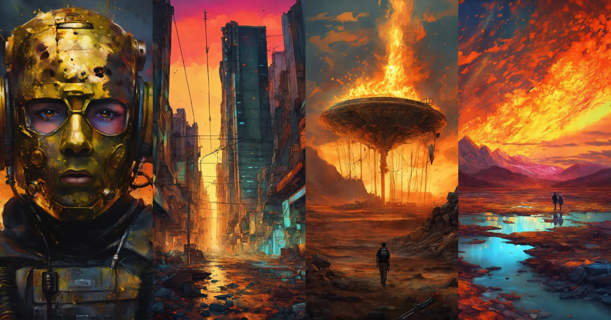 Lexica - Old portrait ratio computer monitor in a post apocalyptic ...