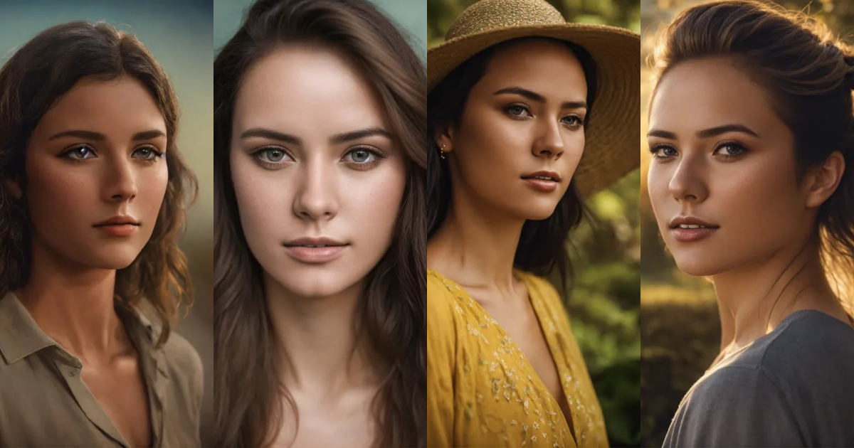 Lexica - Realistic photograph of a woman