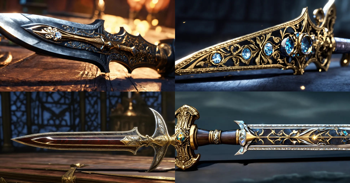 Lexica - Diamond Dagger In Gothic Style Medieval Fantasy And Oceania ...