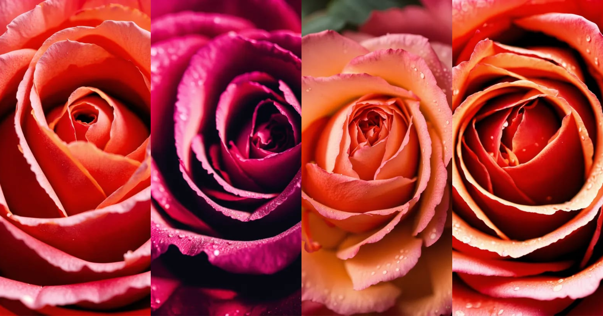 Lexica - High-resolution photography of a rose abstract, a minimalist ...