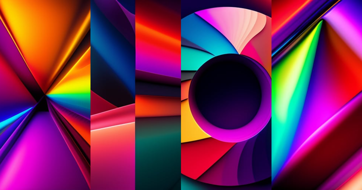 Lexica - Conceptual fabrics digital neon pigment colors abstract colors ...