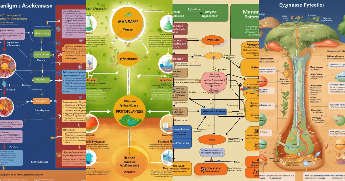 Lexica - Schematic representation of the mechanism of action of enzymes ...