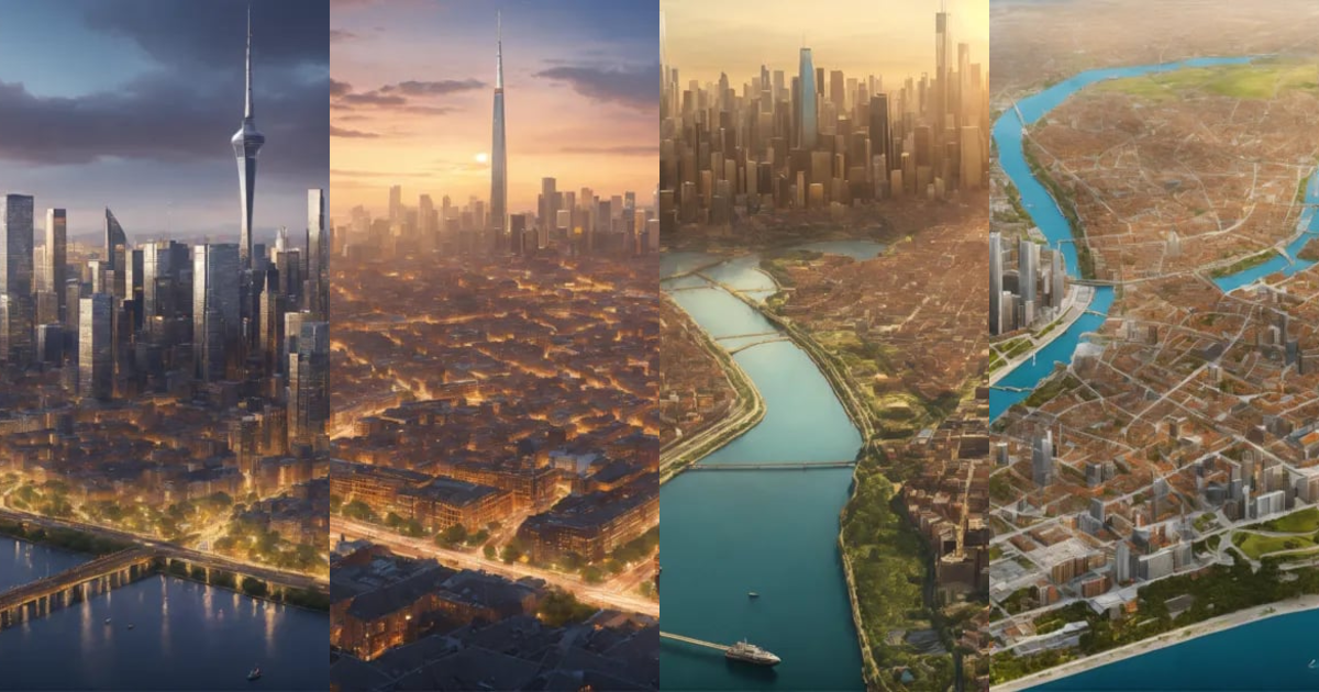 Lexica - Streetmap of City skyline, highly detailed, smooth, sharp ...