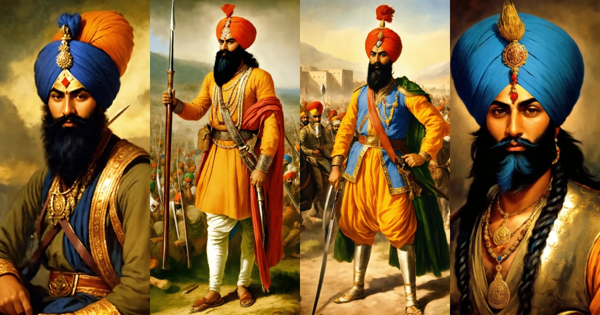 Lexica - Hari Singh Nalwa , sikh warrior, fight with Afghani, war filed