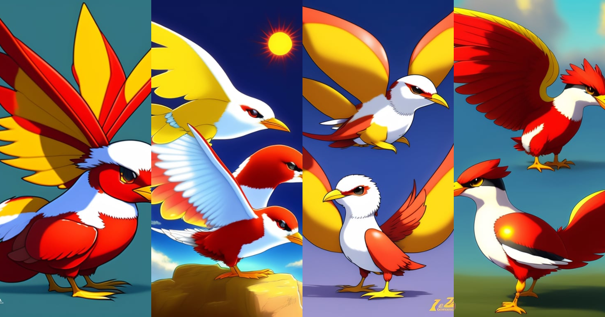 Lexica - Flying and fire type Pokemon based on a tern seagull, controls ...
