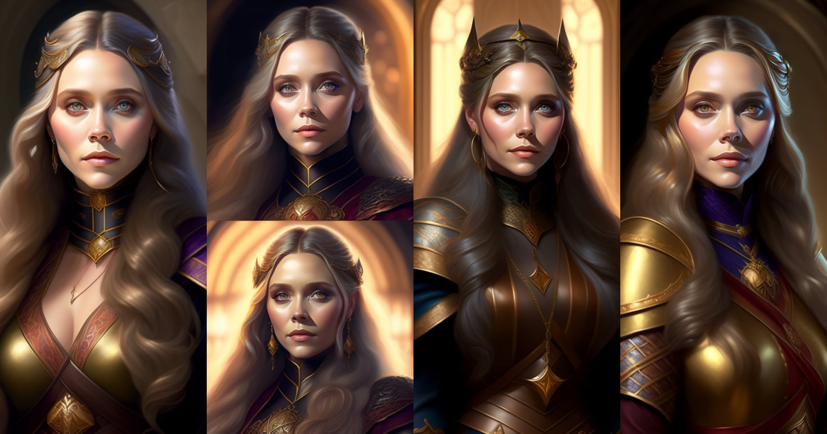 Lexica - Elisabeth Olsen as fantasy d&d character, portrait art by ...