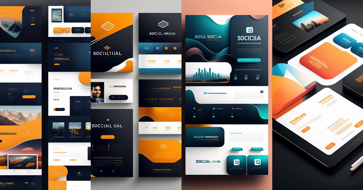 Lexica - VISUAL IDENTITY FOR SOCIAL MEDIA TEMPLATE
