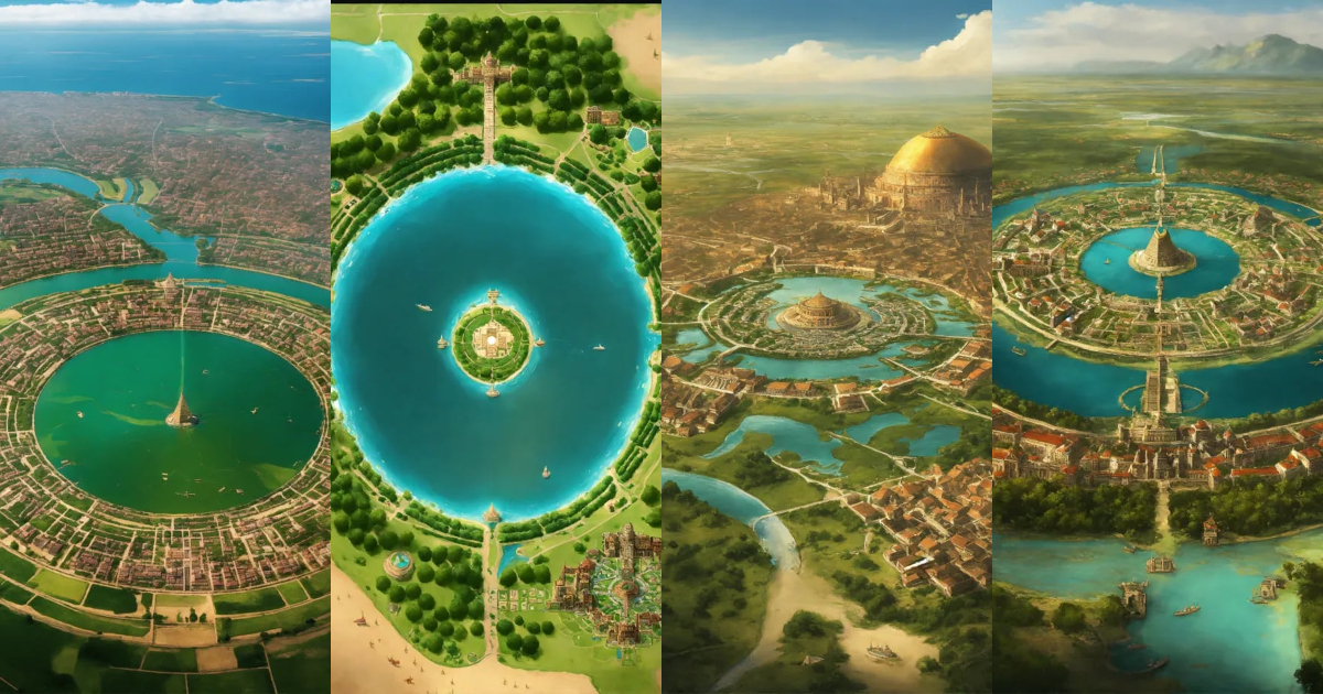 Lexica - Capital city surrounded by a large ring of water. . the ring ...