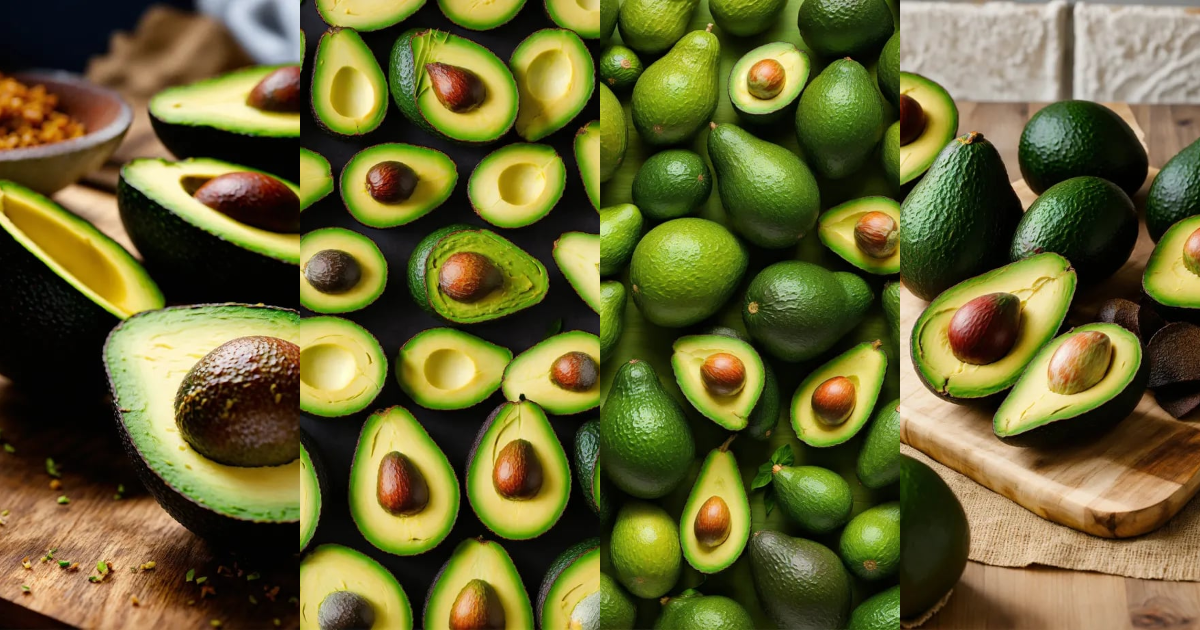 Lexica - The desired image should prominently feature multiple avocados ...